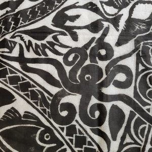 Polynesian Cotton Throw
